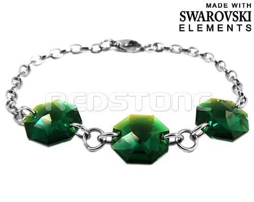 Náramok Swarovski Elements RED8022